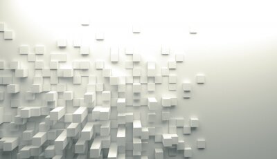 Fototapete Einheitlicher Hintergrund mit Geometrie