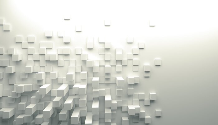 Sticker Einheitlicher Hintergrund mit Geometrie