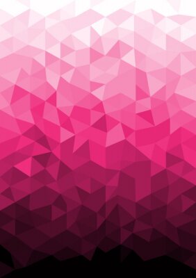 Sticker Eis Polygonal Mosaik Hintergrund