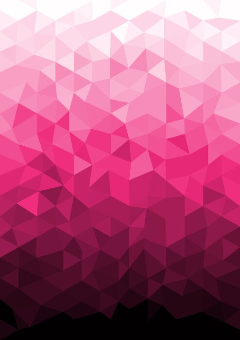 Sticker Eis Polygonal Mosaik Hintergrund