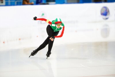 Sticker Eisschnelllaufsportler