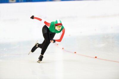 Sticker Eisschnelllaufsportler