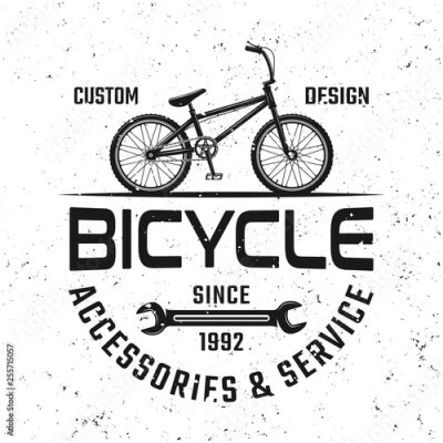 Sticker Fahrradservice-Symbol