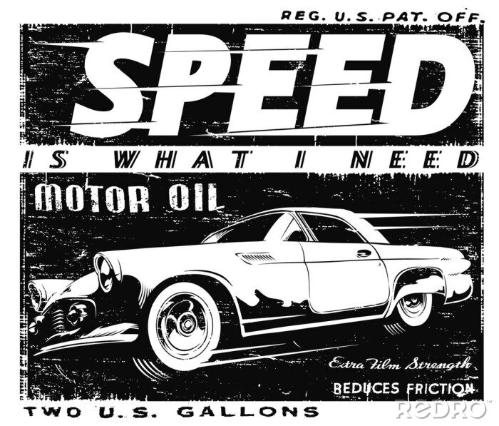 Sticker Fahrzeuge Schwarz-Weiß-Illustration