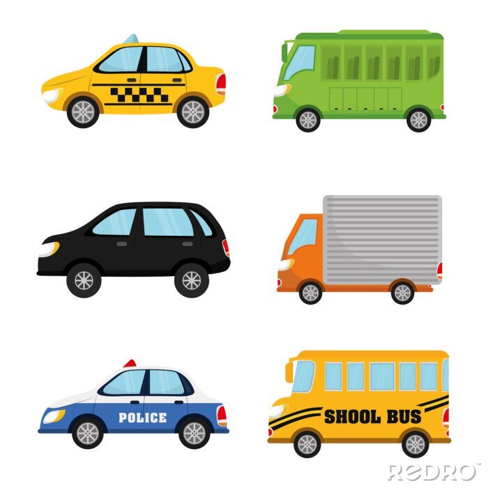 Sticker Fahrzeuge und Verkehr