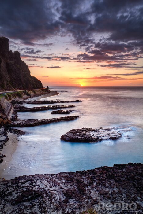 Sticker Felsenklippen am Meer