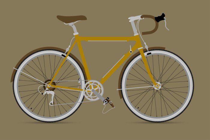 Sticker Fixed Gear FAHRRAD