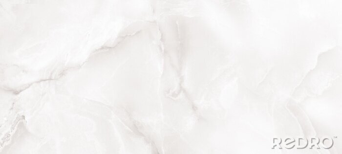 Sticker Flüssiger weißer Marmor wie Milch