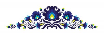 Sticker Folk Scherenschnitte - Blumen