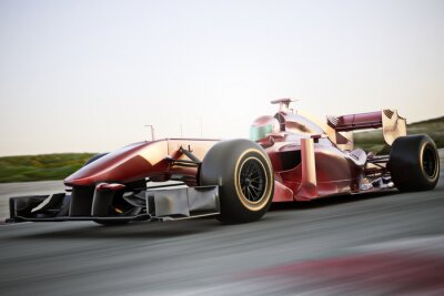 Formel 1 rotes Auto