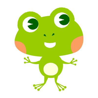 Sticker Frosch