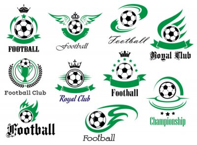 Sticker Fußball Vorschläge für Grafiken von Sportvereinen
