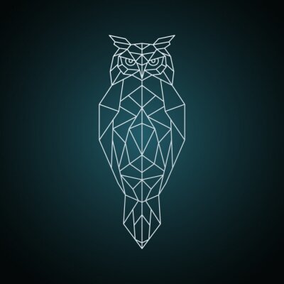 Geometrische Eule