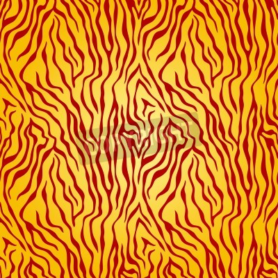 Sticker Gesättigter tiger detail