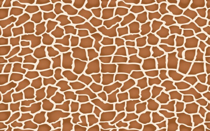 Sticker Giraffe texture pattern seamless repeating brown beige white safari zoo jungle print