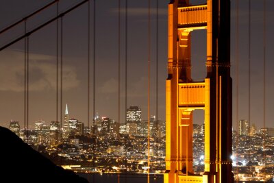 Golden Gate bei Nacht