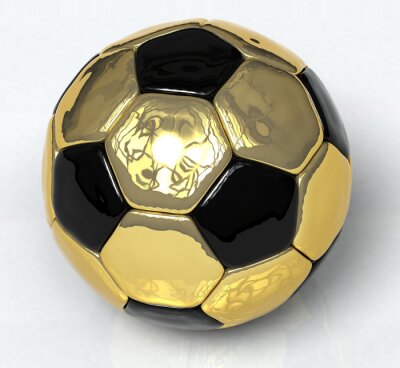 Sticker Goldene Fußball