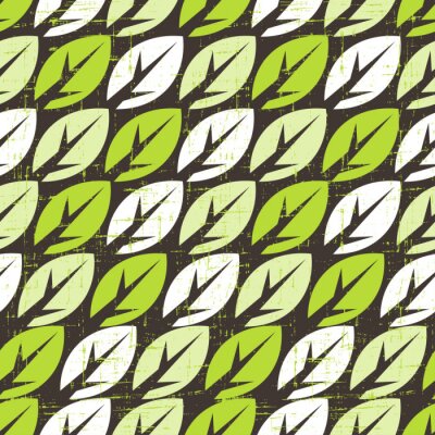 Grafische Baumblätter