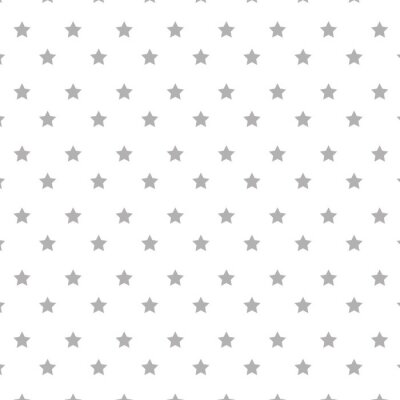 Sticker Graue Sterne in gleichen Reihen angeordnet