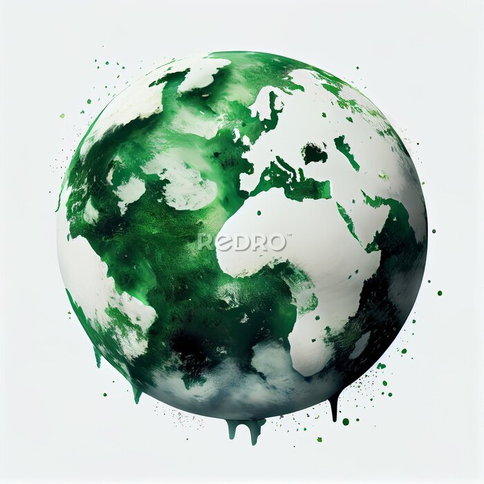 Sticker Grüne Kugel