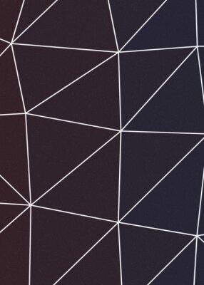 Sticker Heather Blue color Abstract color Low-Polygones Generative Art background illustration