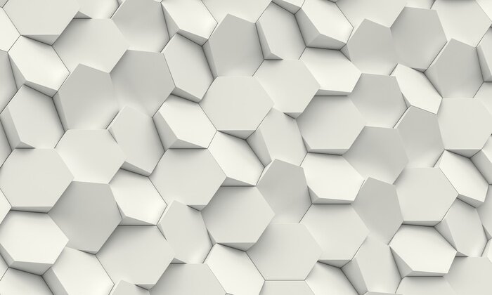 Sticker Hexagon geometrischen hintergrund