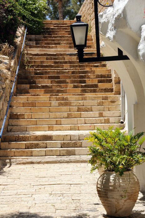 Sticker Historische Sandtreppe