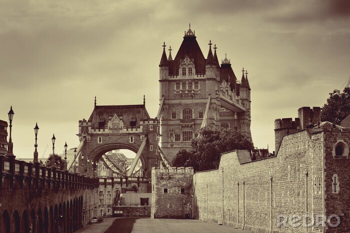 Sticker Historische Tower Bridge in London