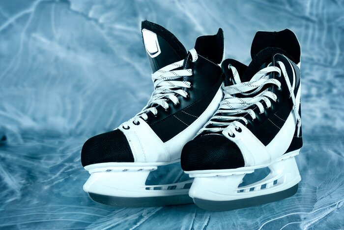 Sticker Hockey skates Mannes
