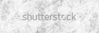 Sticker horizontaler eleganter weißer Marmorhintergrund.