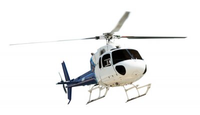 Sticker Hubschrauber mit Arbeits Propeller