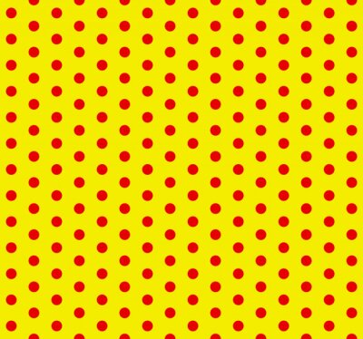 Tapete Inschrift in einer Sprechblase auf rotem Hintergrund