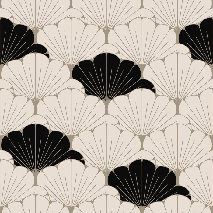 Sticker Japanisches klassisches Ornament