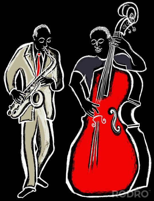 Sticker Jazz-Duo