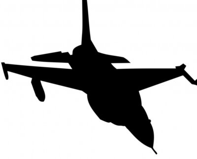 Sticker Kampfflugzeug
