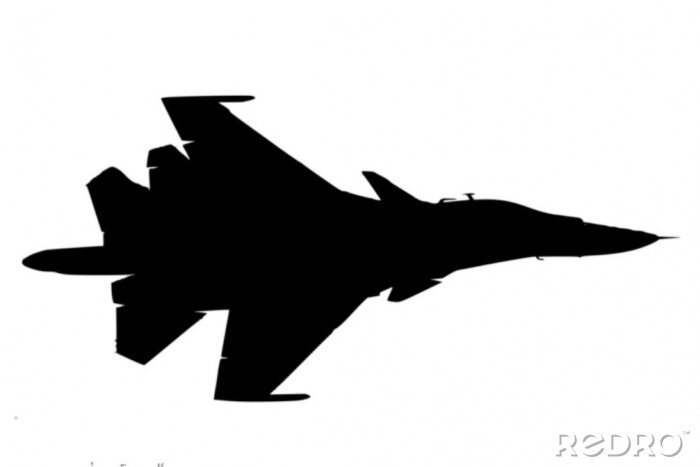 Sticker Kampfjet