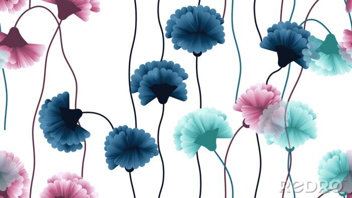 Sticker Kletterblumen