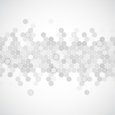 Sticker Kreise Hintergrund