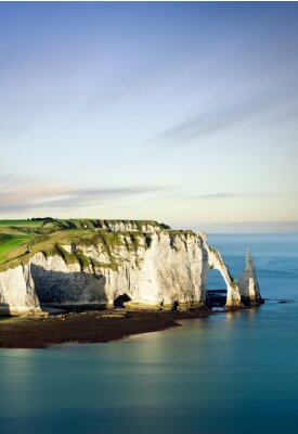 Landschaft mit einem französischen Fjord