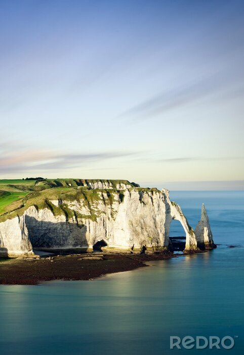 Sticker Landschaft mit einem französischen Fjord