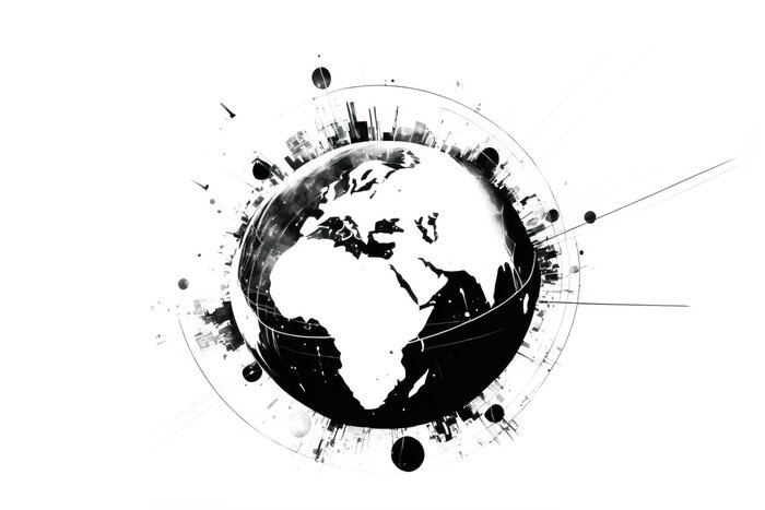 Sticker Leben auf der Erde