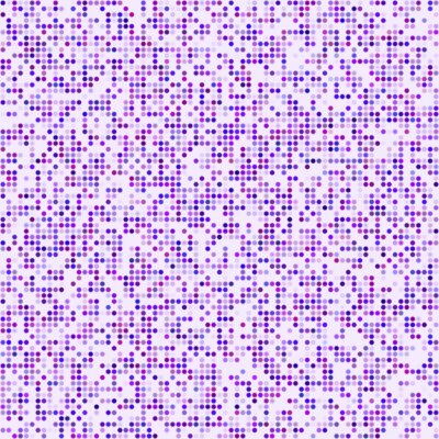 Sticker Lila Pixelpunkte Mosaikhintergrund
