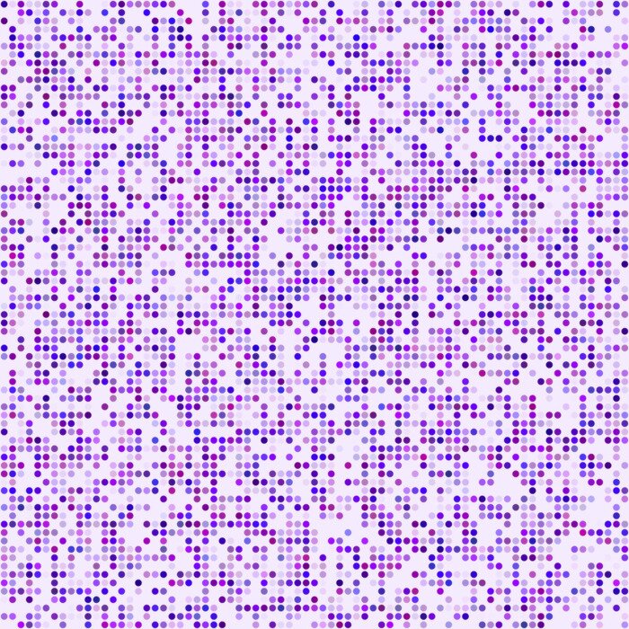 Sticker Lila Pixelpunkte Mosaikhintergrund