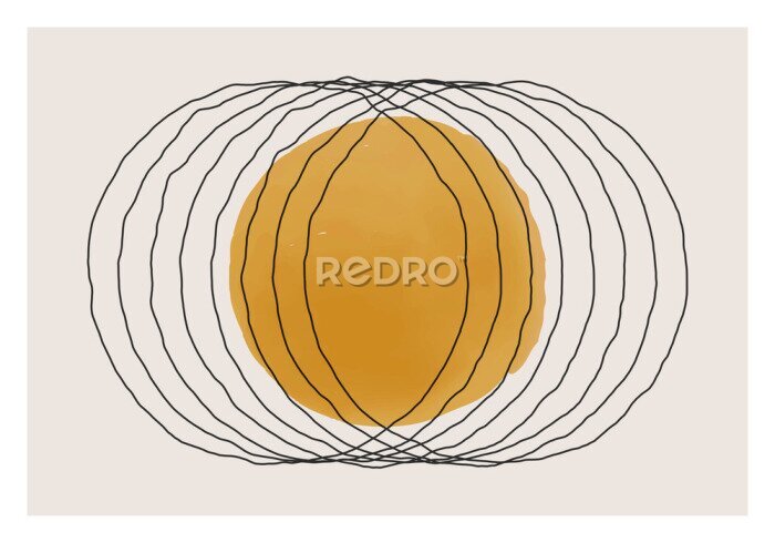 Sticker Linienvibration