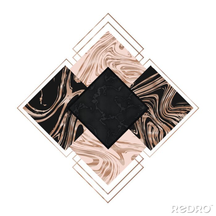 Sticker Luxus schwarz Marmor Stein Textur, Fliesen Muster mit flüssigem Gold. Trendy für Textil-, Stoff-, Premium-Design, Bodenfliese.