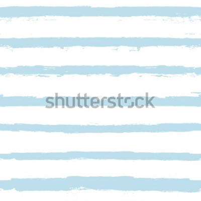 Sticker Malen Sie das Linienmuster. Vektorsommerhintergrund mit Seestreifen. geometrische Matrosenstreifen. blaue Tintenpinselstriche. Grunge-Streifen, moderne Linie von Wickelbürsten, Tapeten, Textilien