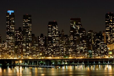 Manhattan bei Nacht