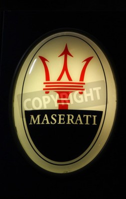 Sticker Maserati Logo