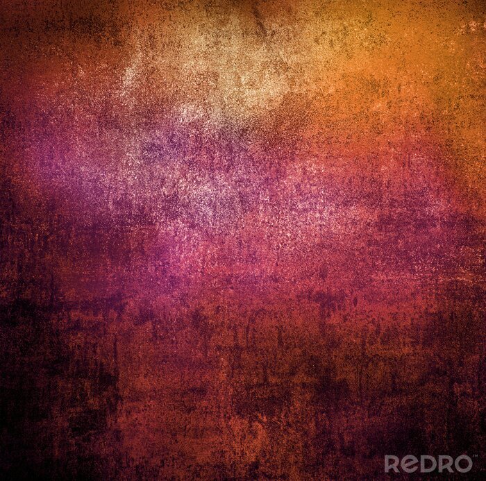 Sticker Mauer in bunten Farben