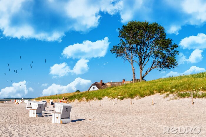 Sticker Meeresstrand